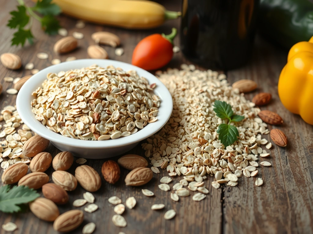 Vielfältige, gesunde Lebensmittel für einen ausgewogenen Ernährungsplan